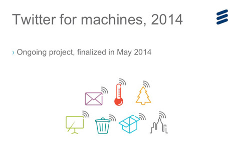 Studentprojekt twitter for machines