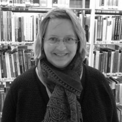 Foto av Anette Pettersson, bibliotekarie