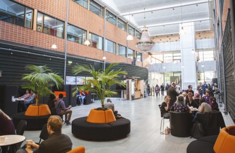 Foto på inomhusmiljön, Net Port Science Park, Karlshamn