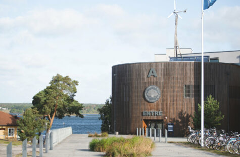 Campus Karlskrona, entrén i hus A