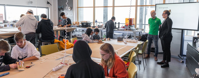 Höstlovsaktivitet i Makerspace