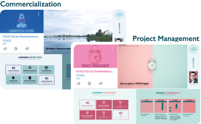 Course profiles