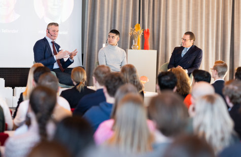 Prins Daniel, Patrik Liu Tran och Jonas Tellander