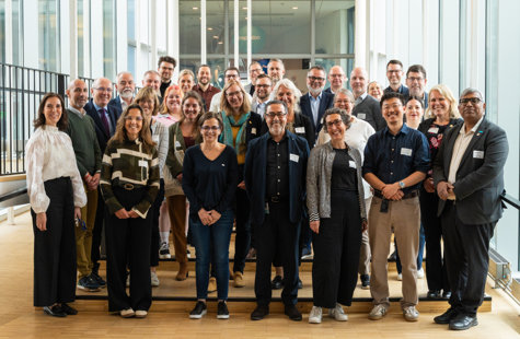 Bauhausgrupp samlad